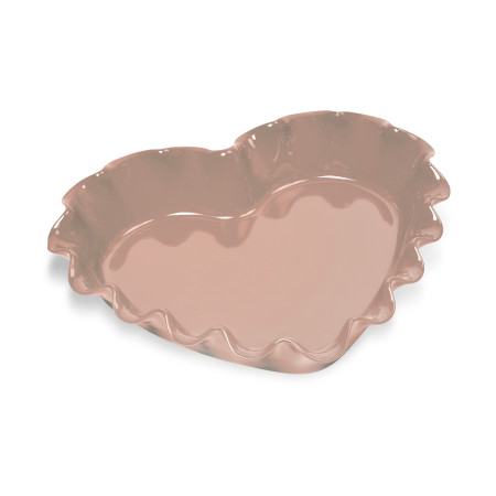 Форма для пирога «Сердце» Emile Henry, 28 см, розовый